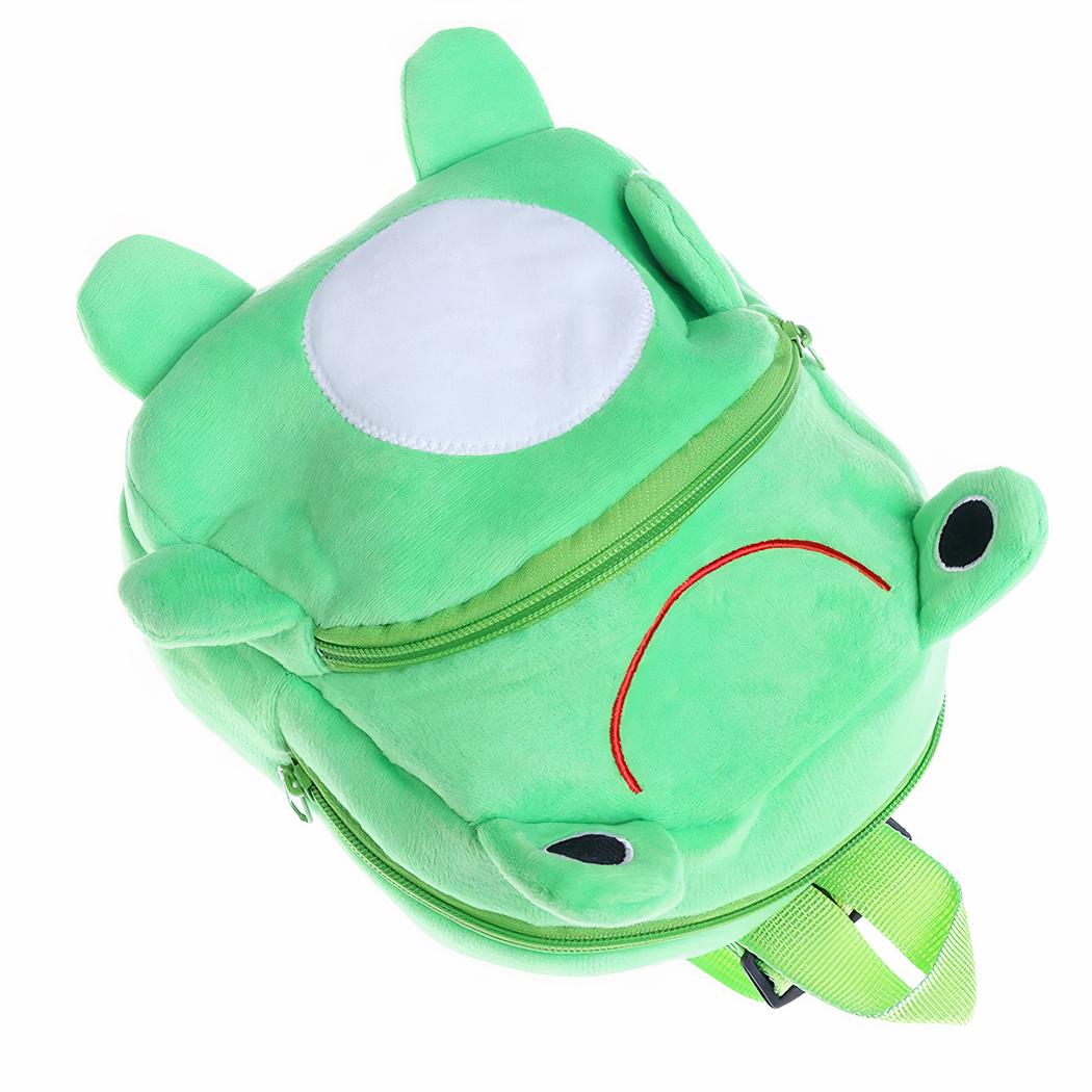 sac à dos enfant grenouille peluche