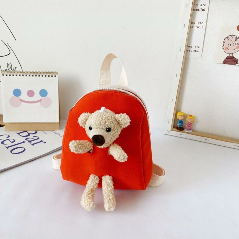 sac à dos amusant avec ours en peluche