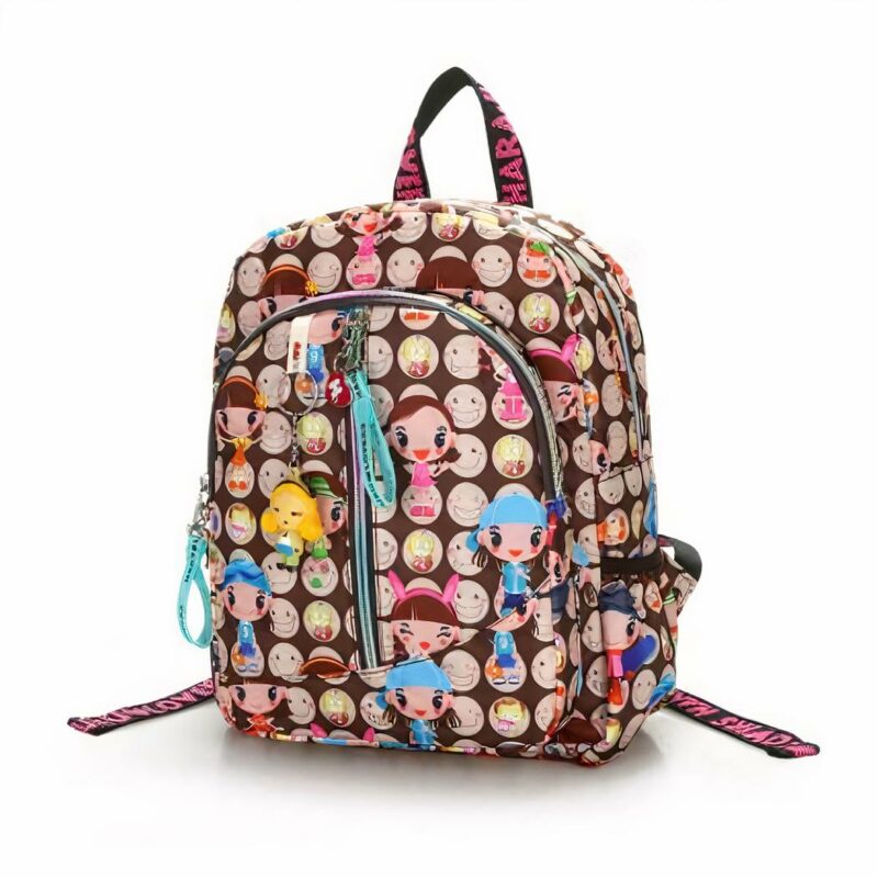 sac à dos fille affichant des dessins animés