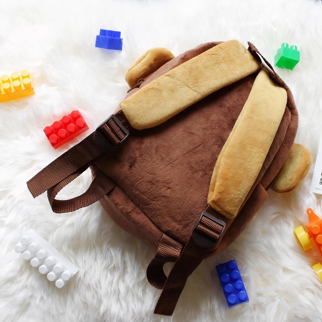 sac à dos peluche singe enfant