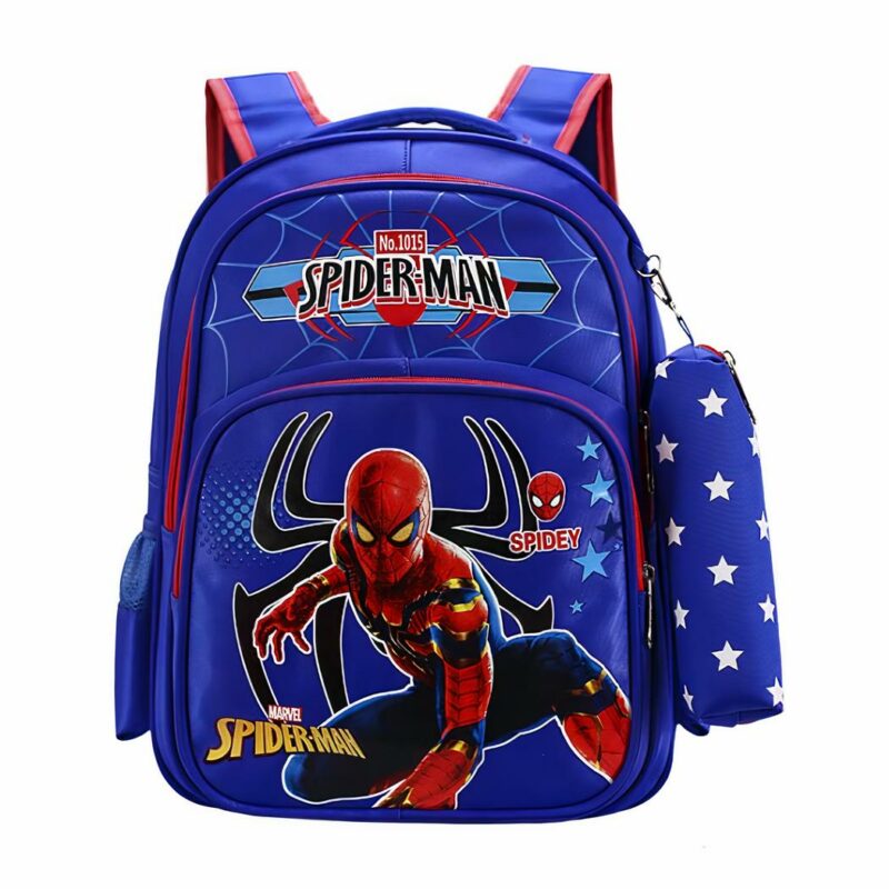 sac à dos enfant Spiderman avec trousse