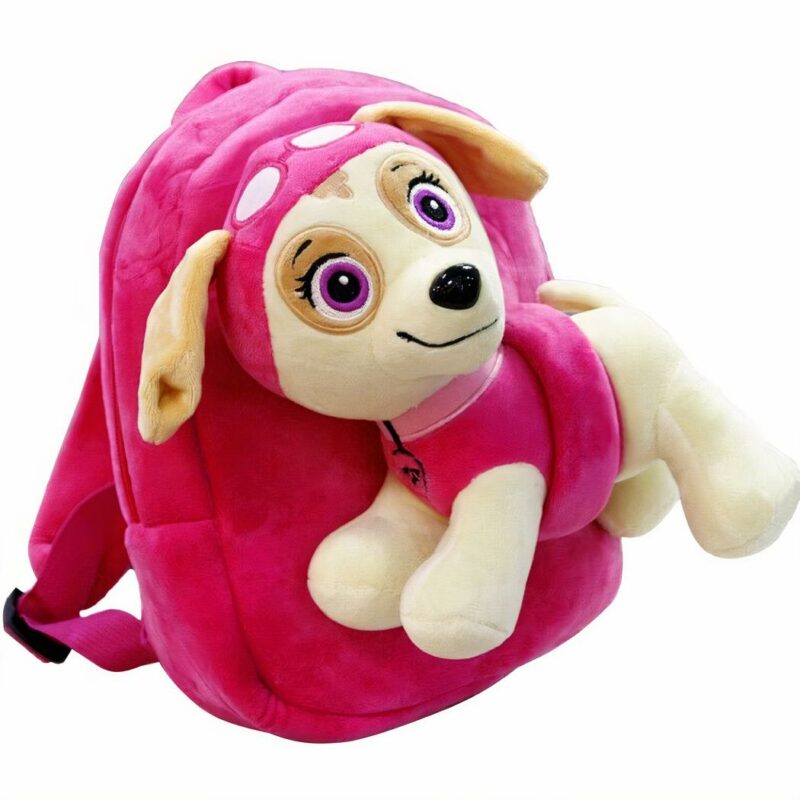 sac à dos Pat’patrouille avec peluche