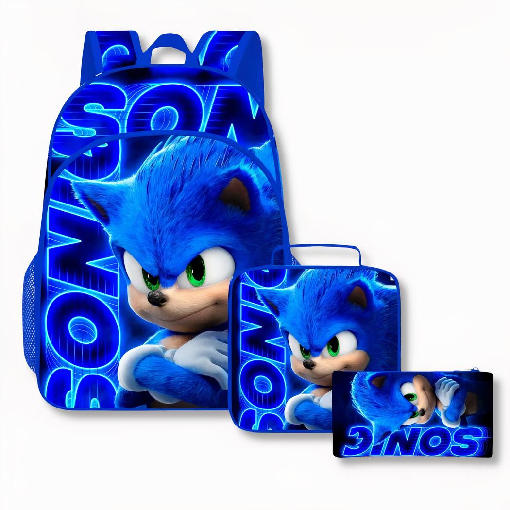 sac à dos Sonic 3 pièces pour enfant