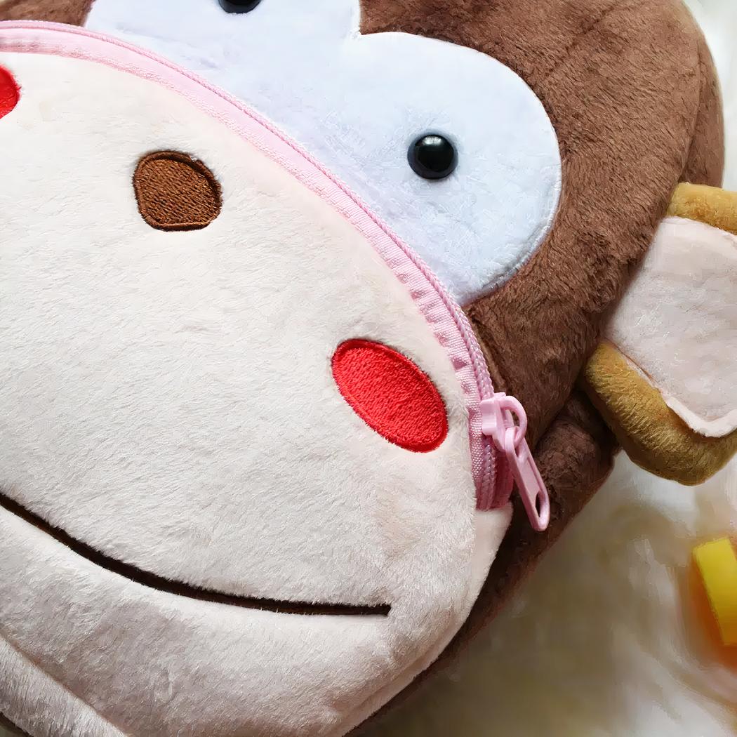 sac à dos original singe en peluche