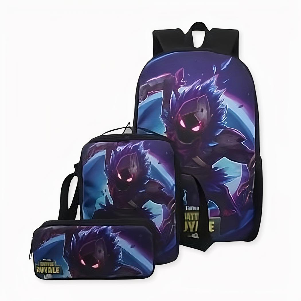 sac à dos Fortnite 3 pièces violet