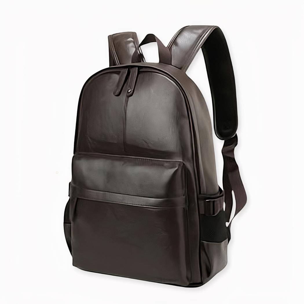 sac à dos en similicuir décontracté pour homme