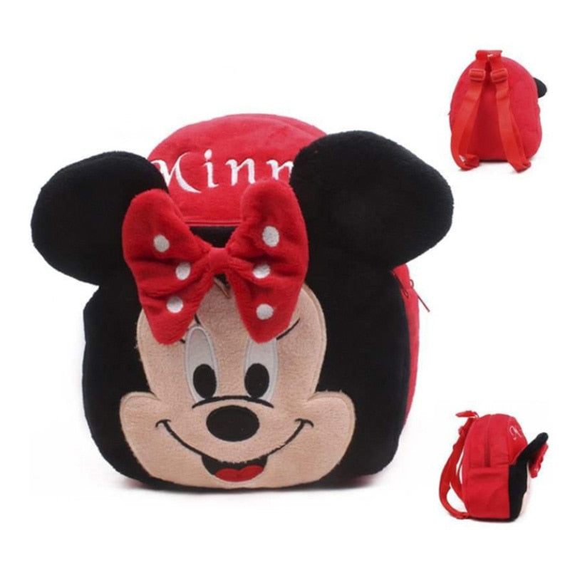 Sac à dos Minnie en peluche