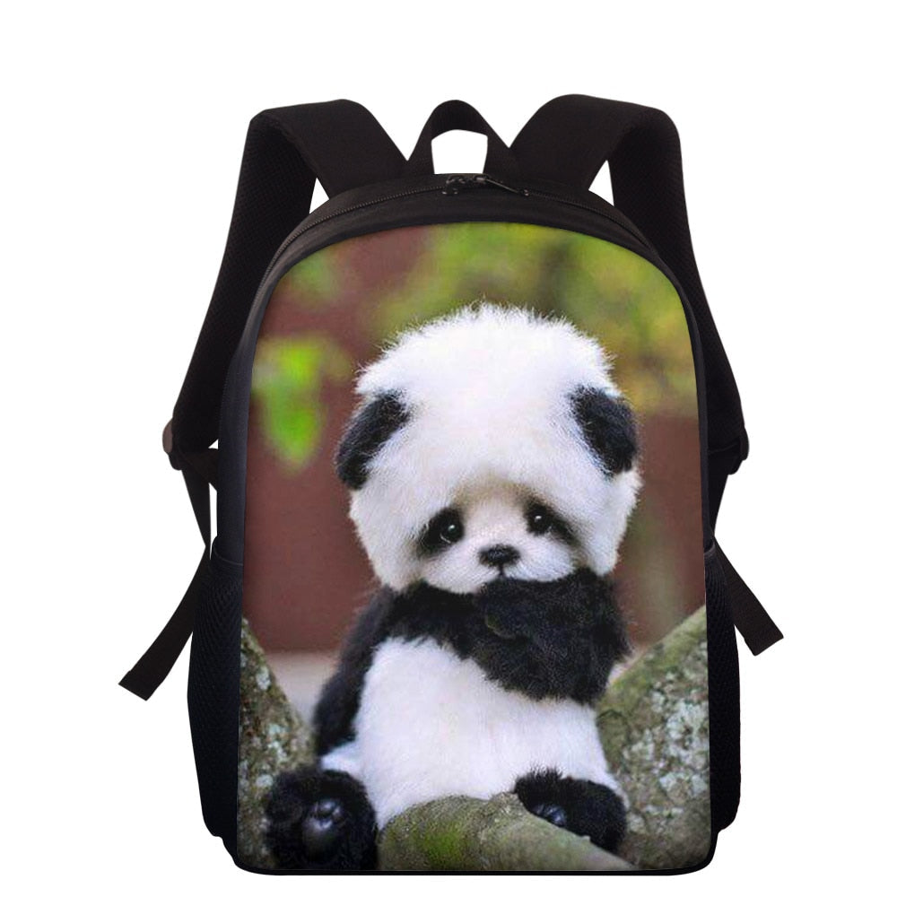 Illustration du sac à dos Panda Bébé Nature