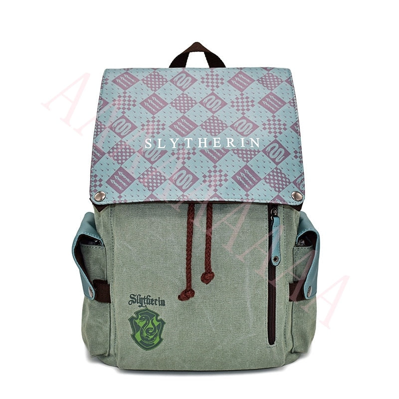 Image du Sac À Dos Slytherin Pour École