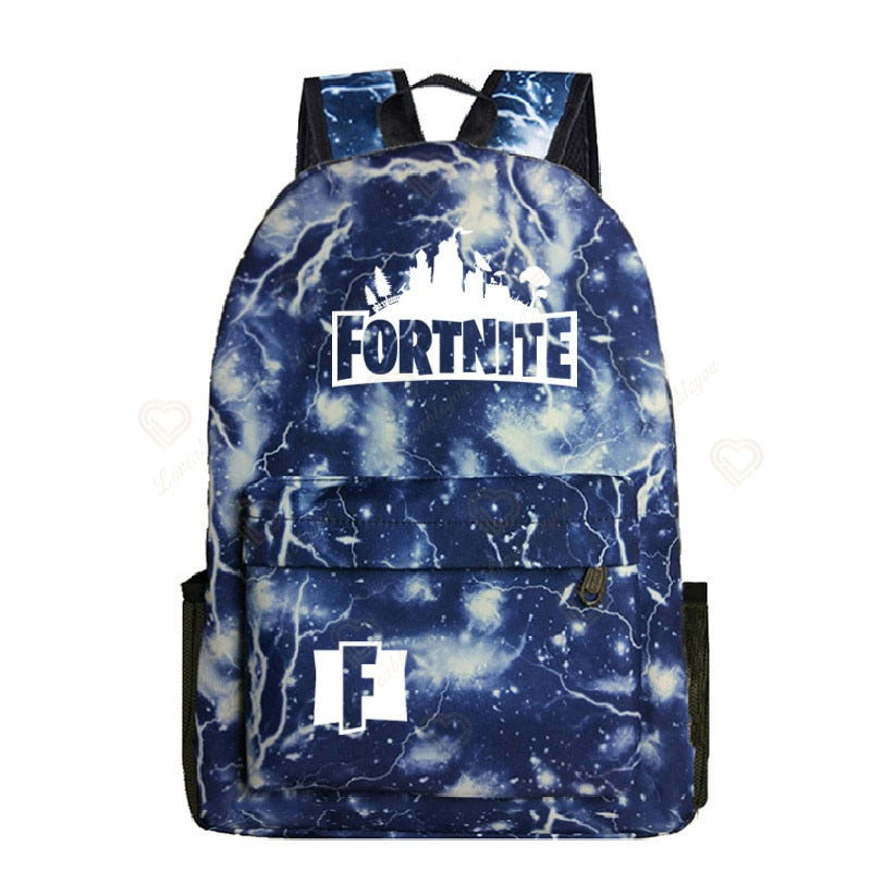 sac à dos Fortnite Galaxie Bleu