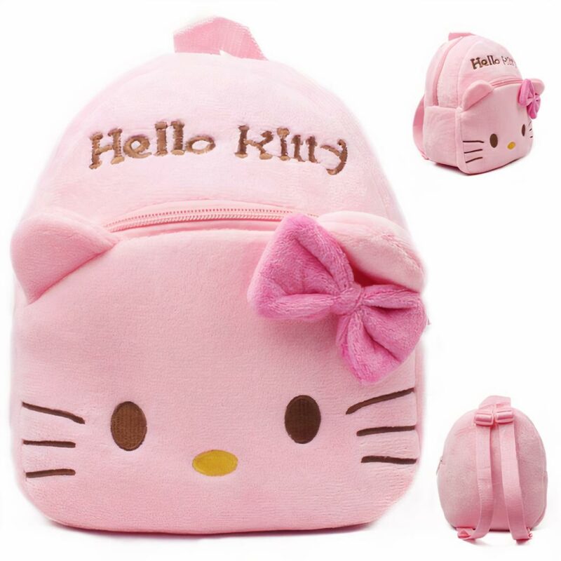 sac à dos enfant Hello Kitty en peluche