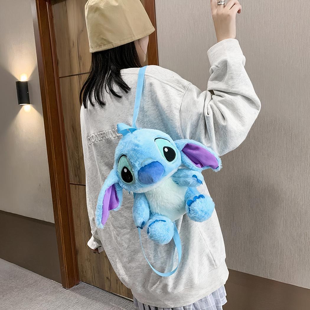 sac à dos Stitch en peluche