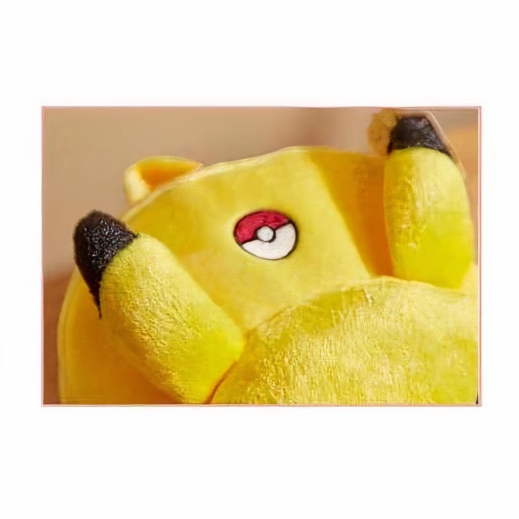 sac d'école en peluche Pikachu