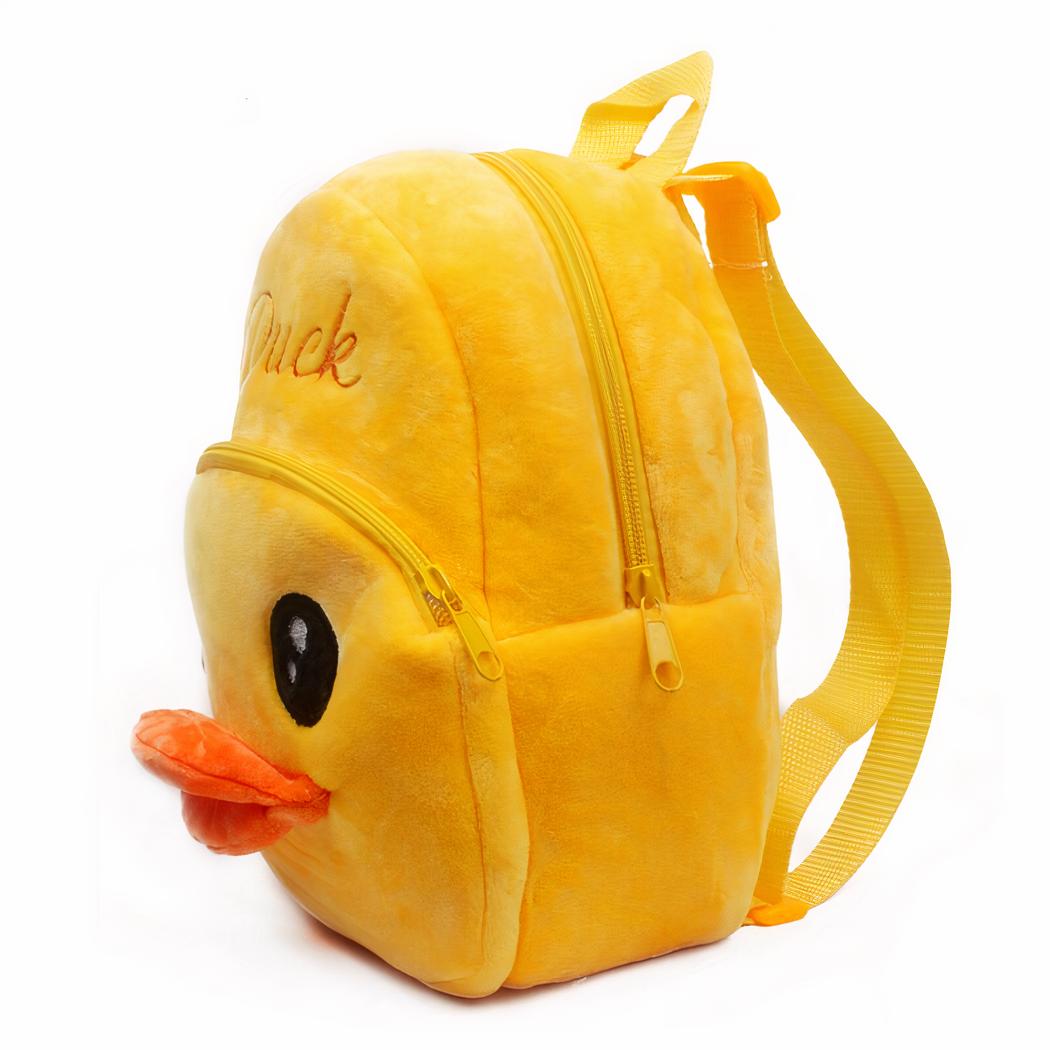 sac à dos peluche canard pour enfant