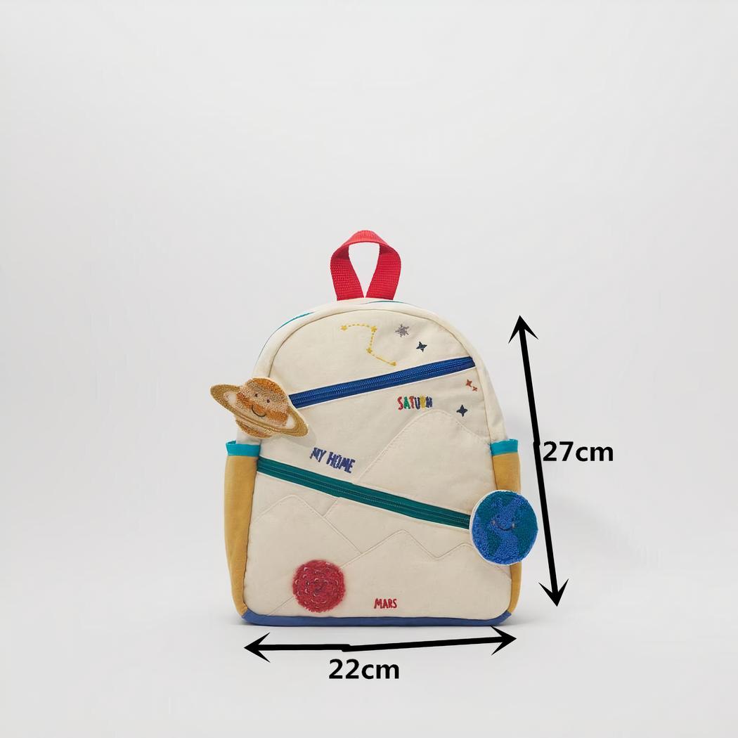 sac à dos enfant motifs planètes