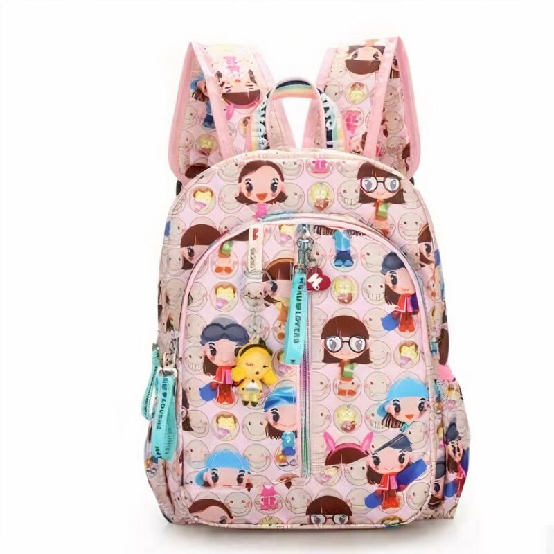 sac à dos pour fille avec motifs de dessins animés