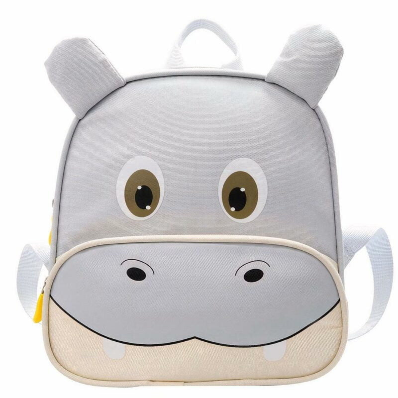 sac à dos coloré hippopotame pour enfant