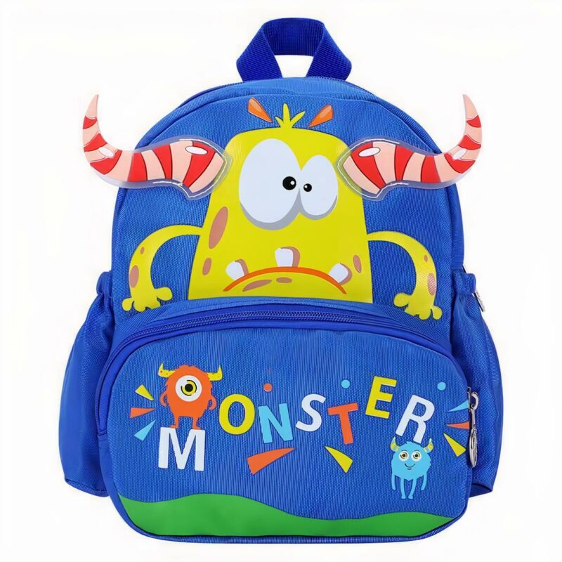 sac à dos pour enfant motif monstre