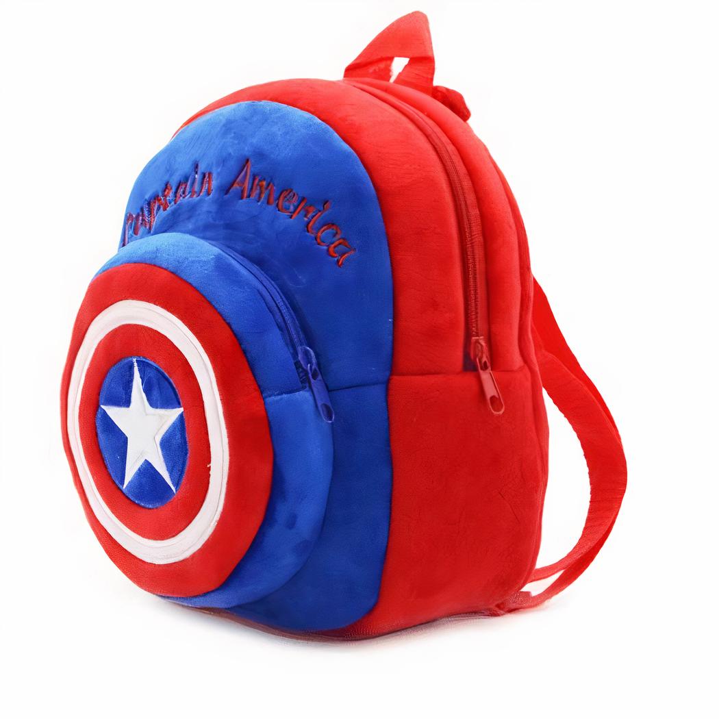 sac à dos en peluche pour enfants Captain America