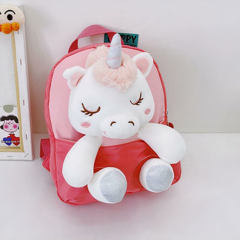 sac licorne en peluche pour enfants