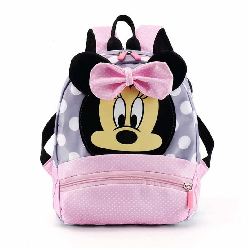 sac à dos coloré Minnie avec pois