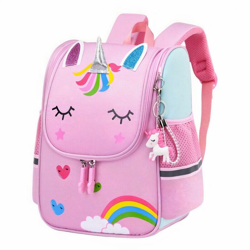 sac à dos licorne rose pour fille