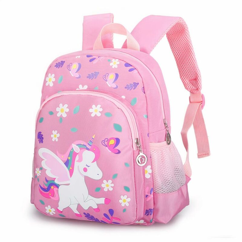 sac à dos fleuri licorne