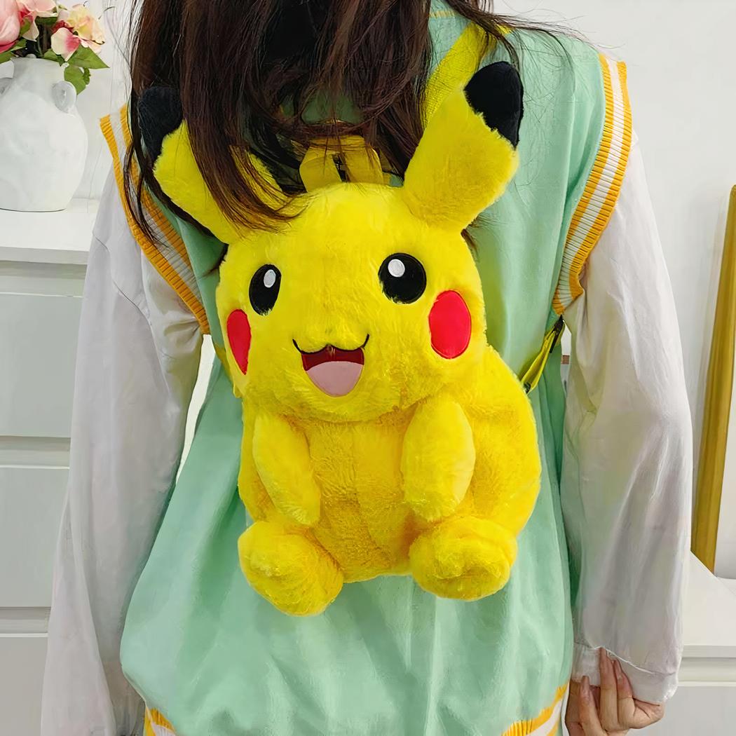 sac à dos Pikachu peluche