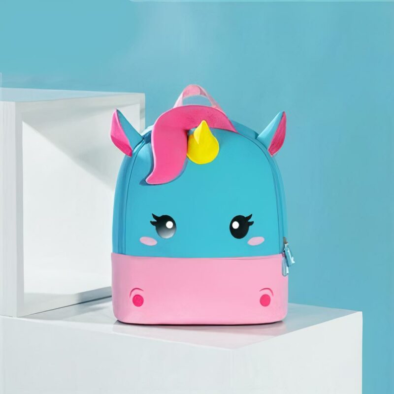 sac à dos licorne 3D coloré