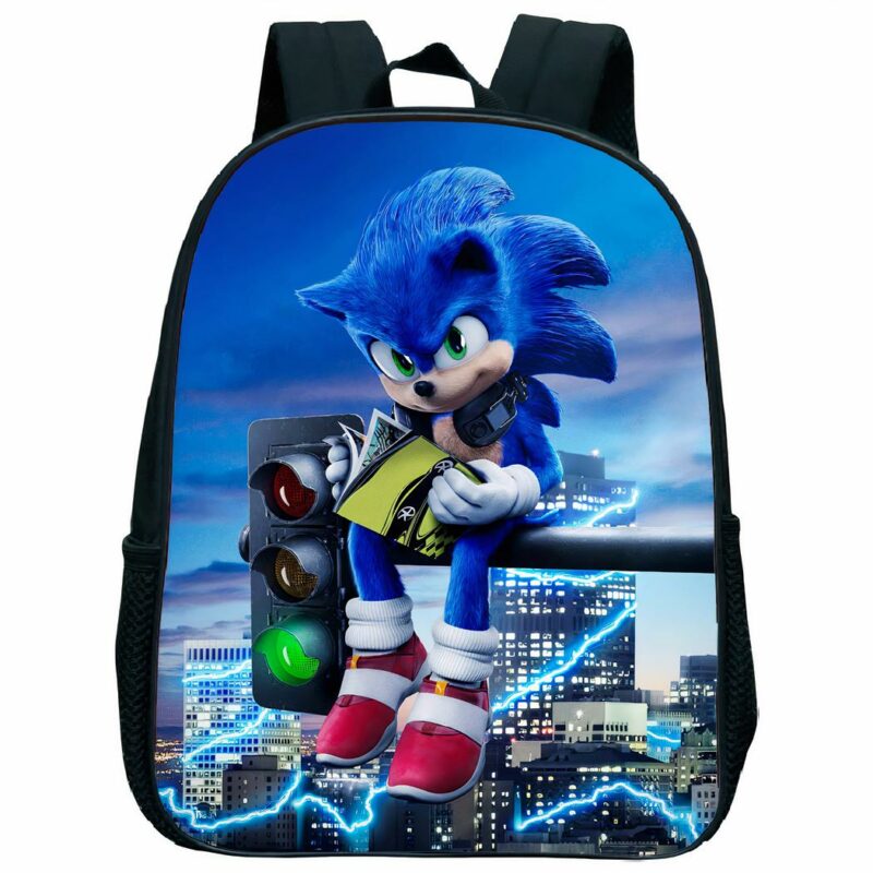 sac scolaire Sonic enfant