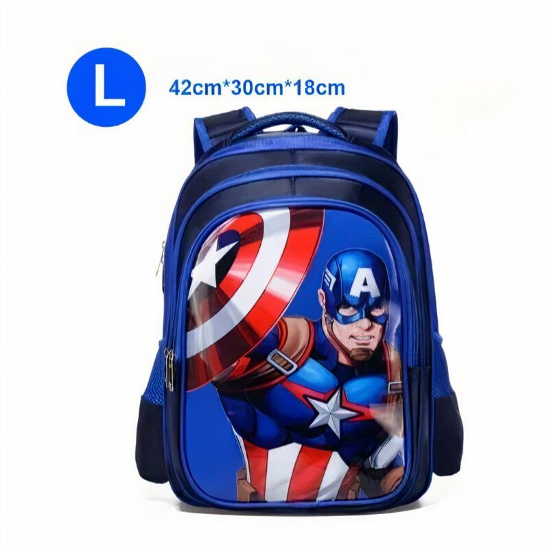 sac à dos Marvel bleu pour enfants