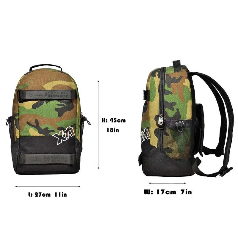 sac de ville skate camo