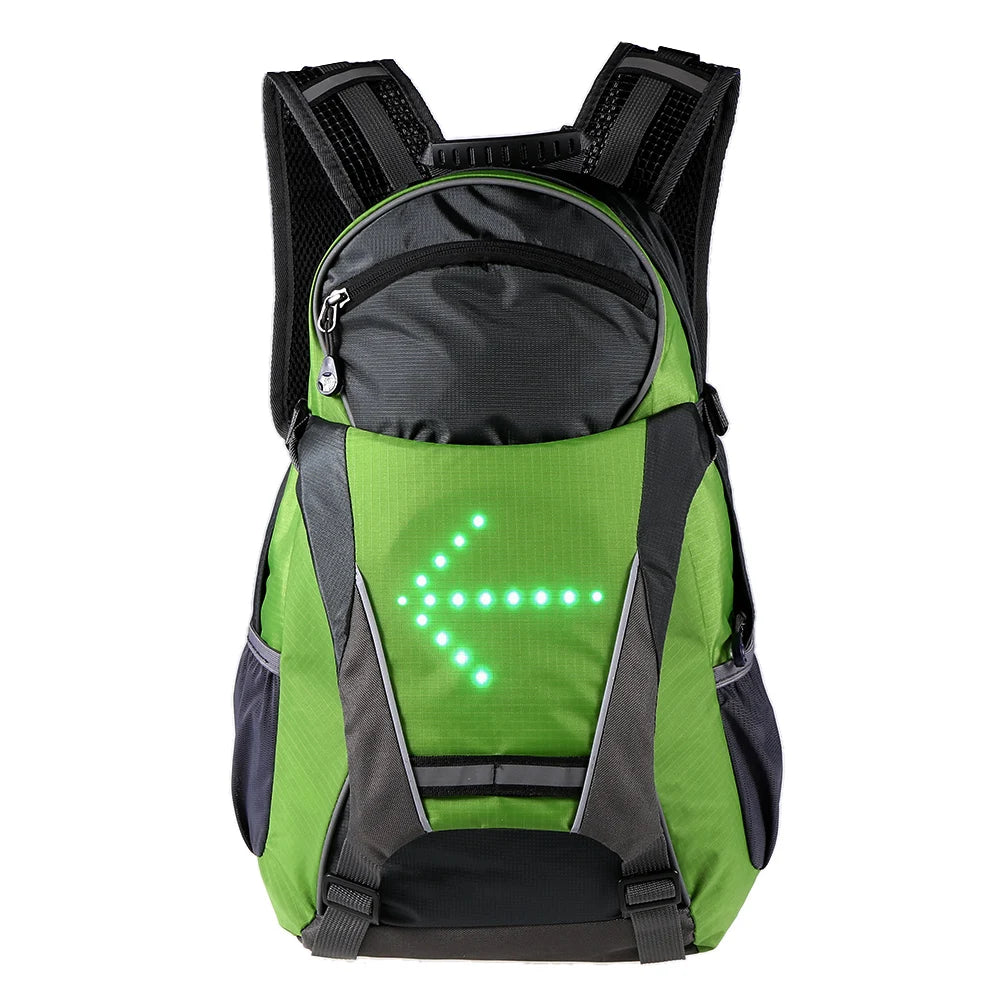 sac moto led avec clignotants