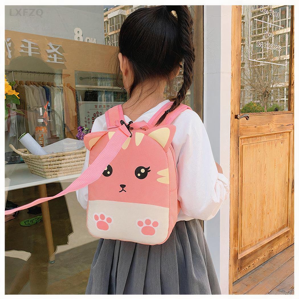 sac à dos mignon chat rose