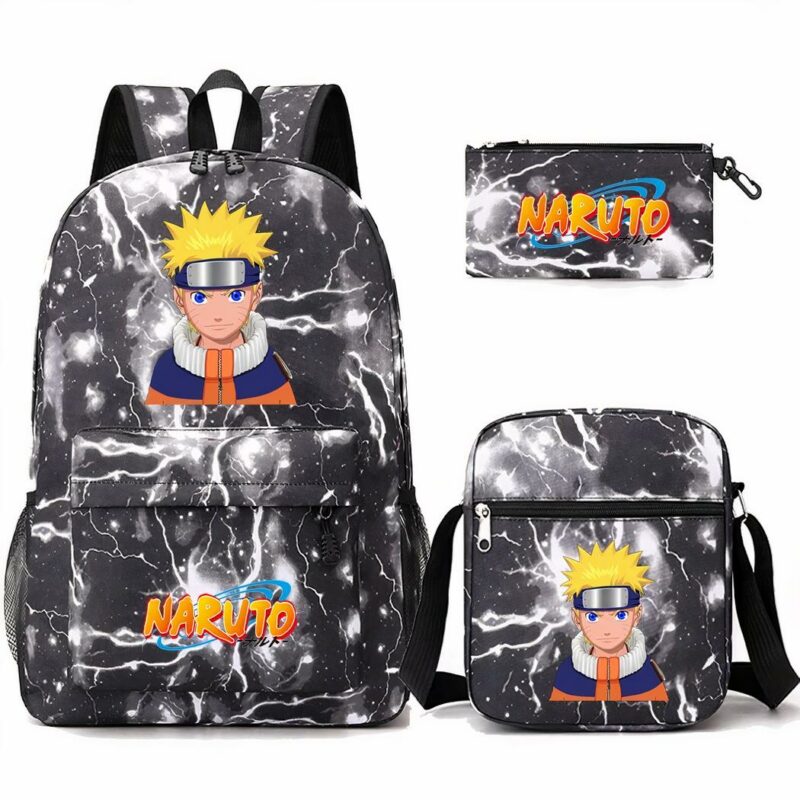 sac à dos Naruto gris pour adolescents