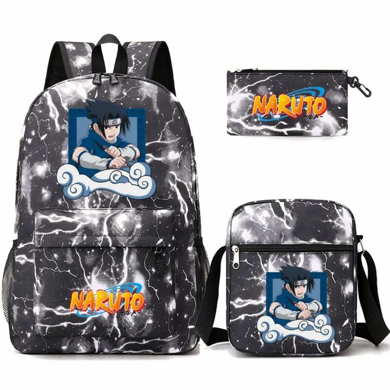 sac à dos Naruto design éclairs