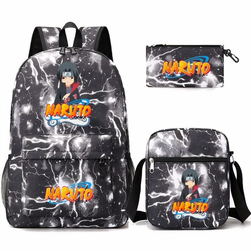 sac à dos personnalisé Naruto gris