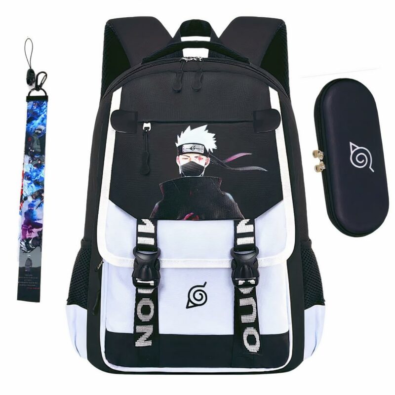 sac à dos Naruto avec accessoires