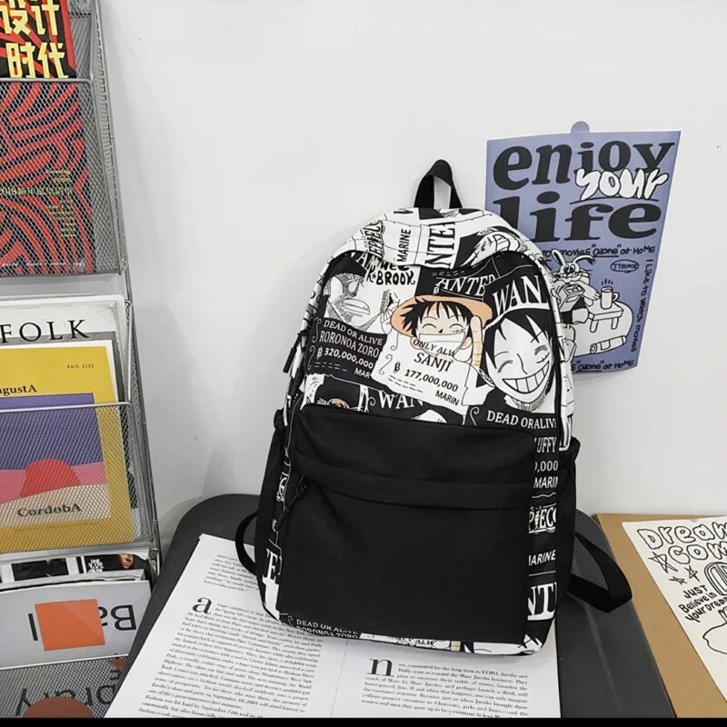 sac à dos style One piece affiche