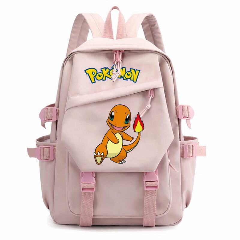 sac à dos rose style Pokémon