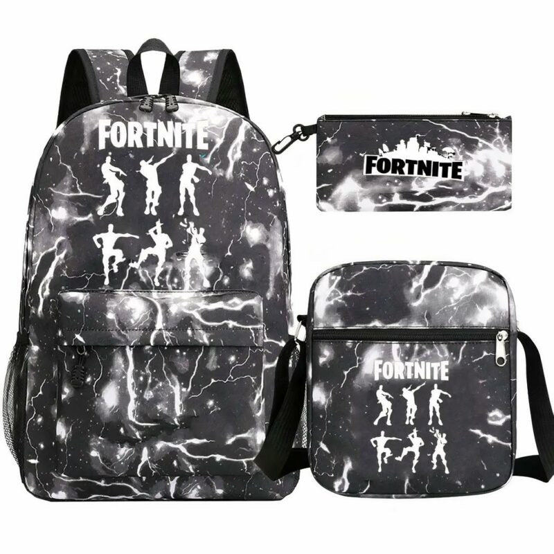 sac à dos Fortnite collection gris noir