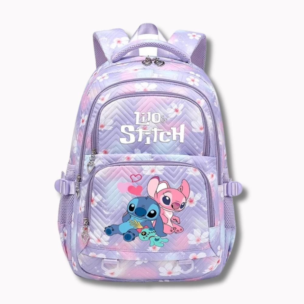 sac à dos d'école Stitch pour fille