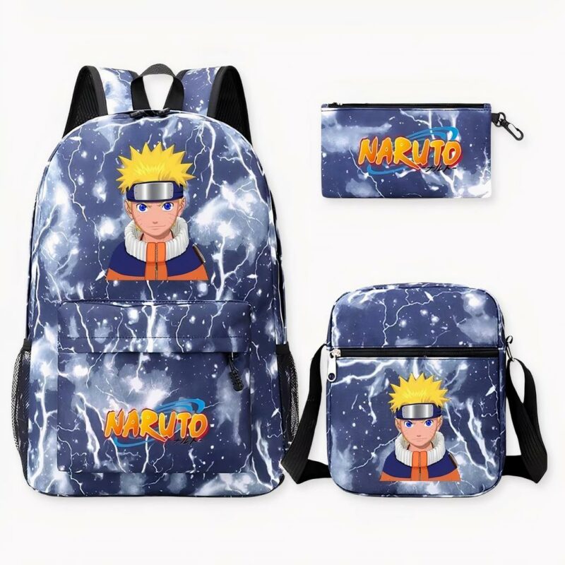 sac à dos bleu Naruto