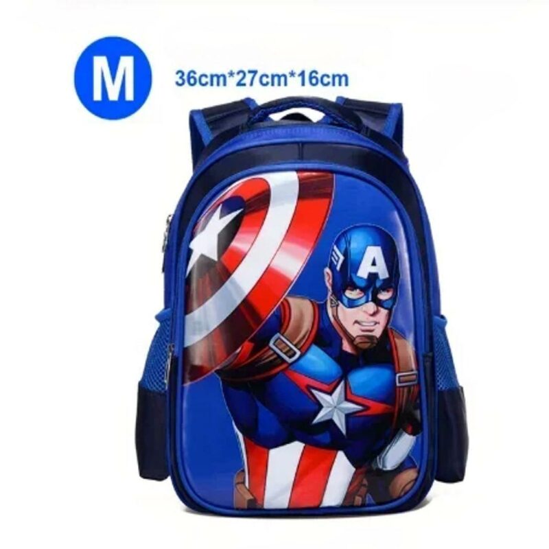 sac à dos Captain America bleu