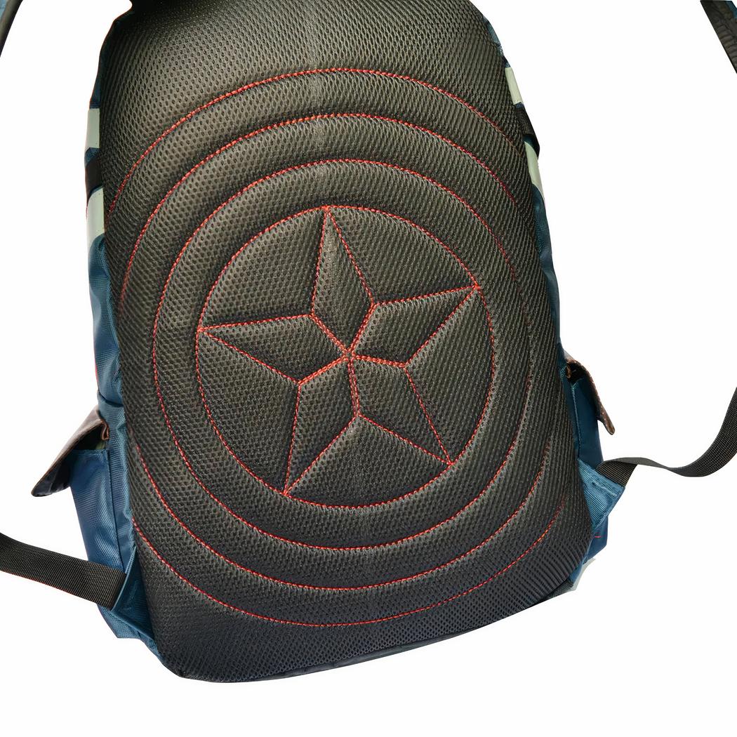 sac à dos enfant Captain America bleu