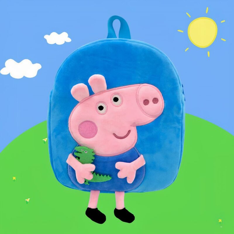 sac à dos Peppa Pig en peluche