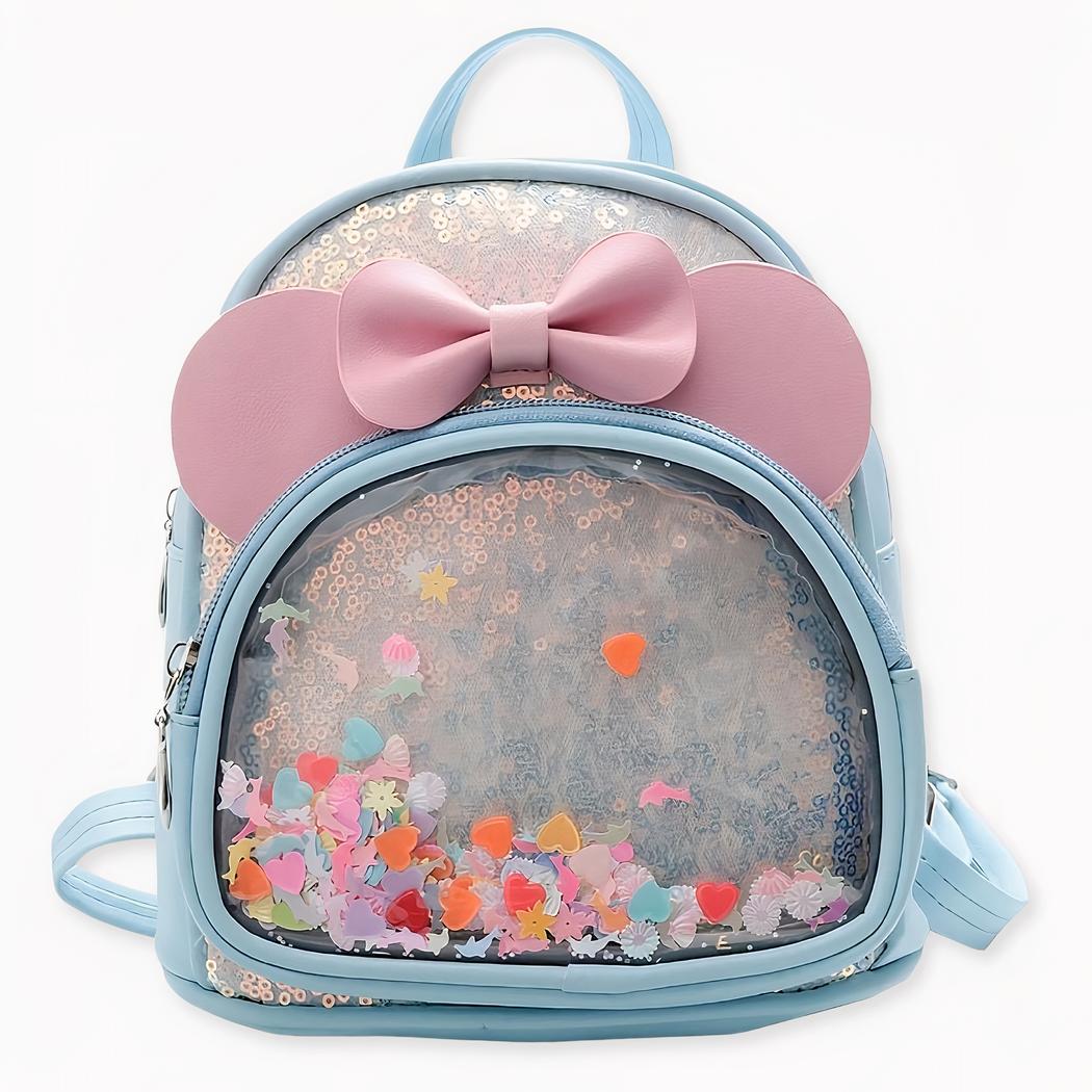 petit sac à dos fille avec nœud