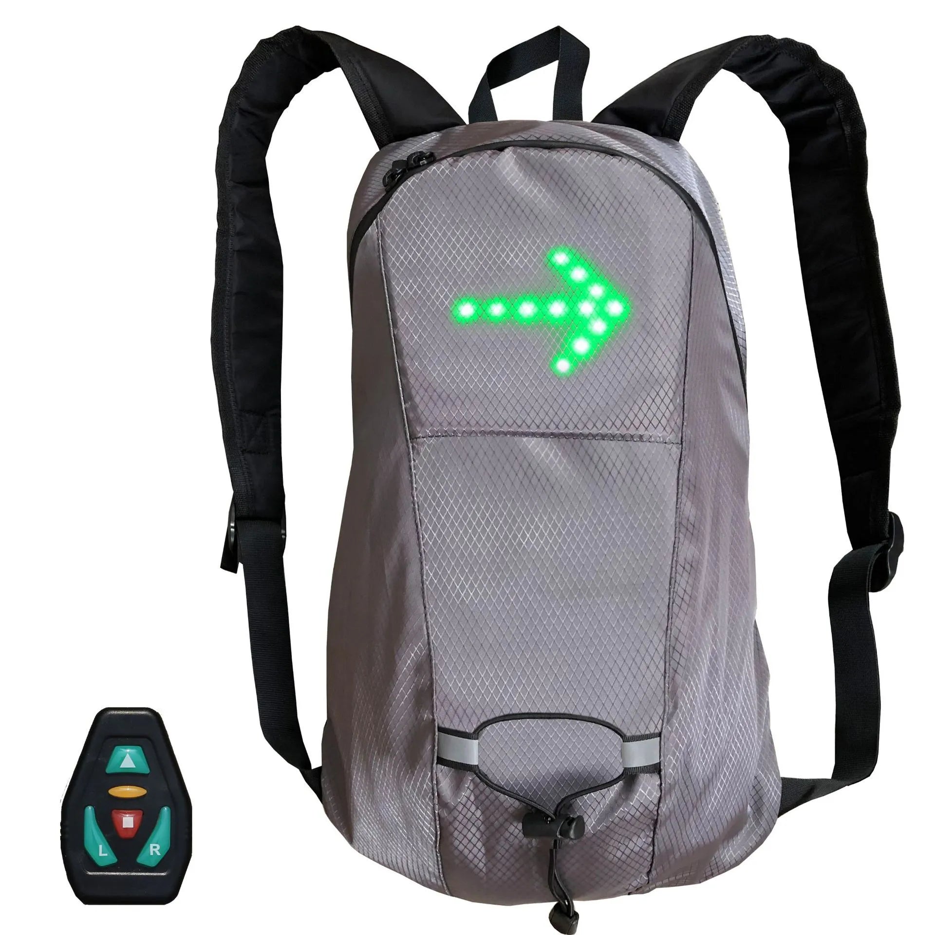 Sac à dos moto LED sécurité