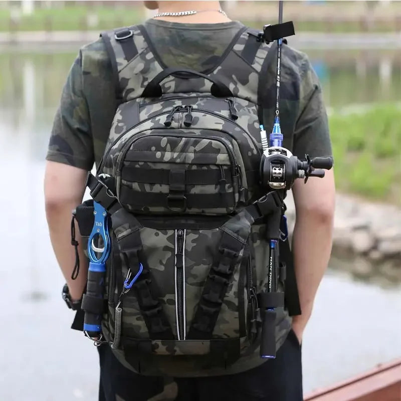 sac à dos Pêche porte canne