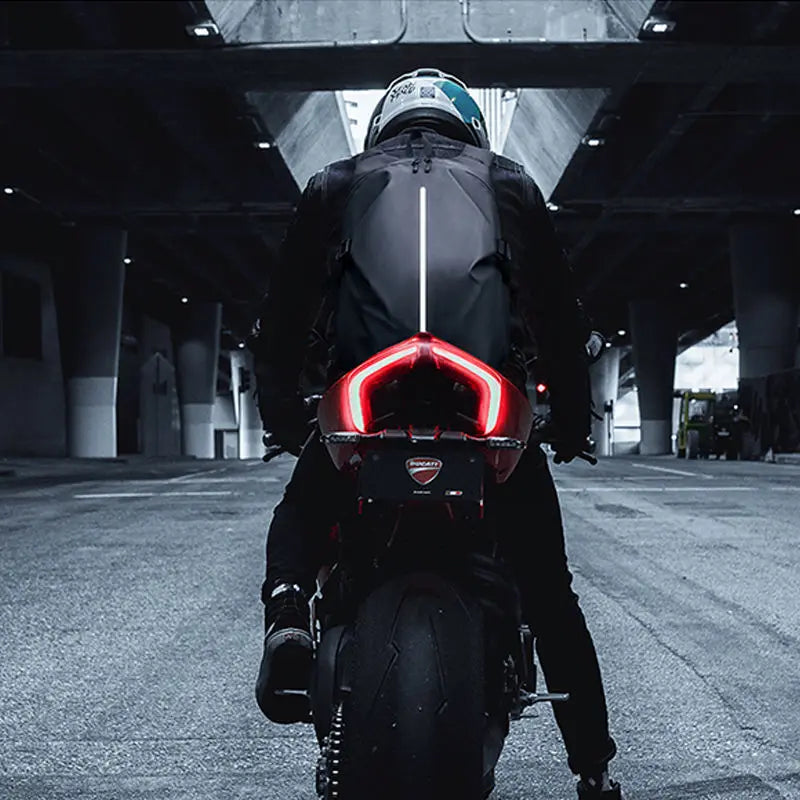 Sac A Dos Moto Led Rangement Casque Moto